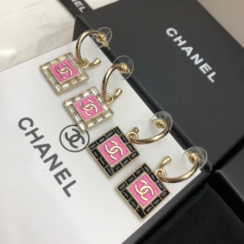 Ch*el earrings